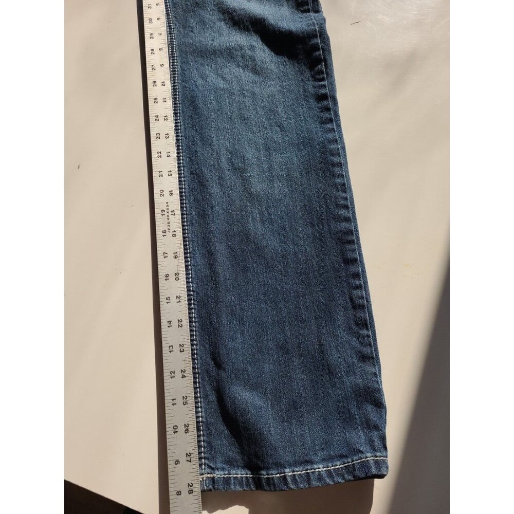 Rock & Roll Denim Jeans Mens 29/28 Pistol Straight Stretch Medium Wash - Picture 13 of 14